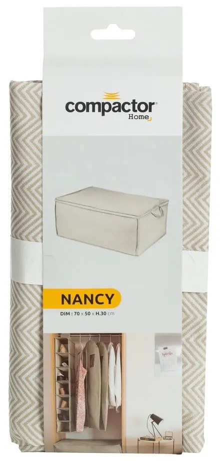 Кутия за съхранение на дрехи от плат Nancy - Compactor