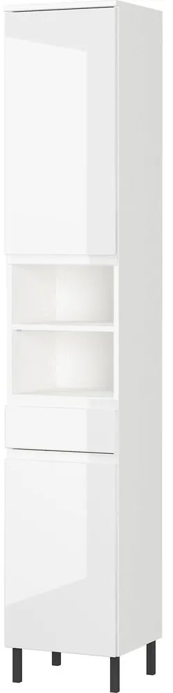 Бял висок шкаф за баня 34x190 cm Salinas - Germania