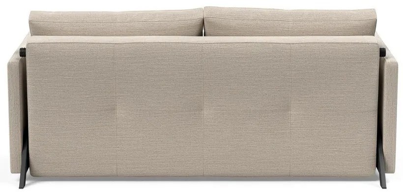 Бежов разтегателен диван с подлакътници , 160 см Cubed - Innovation