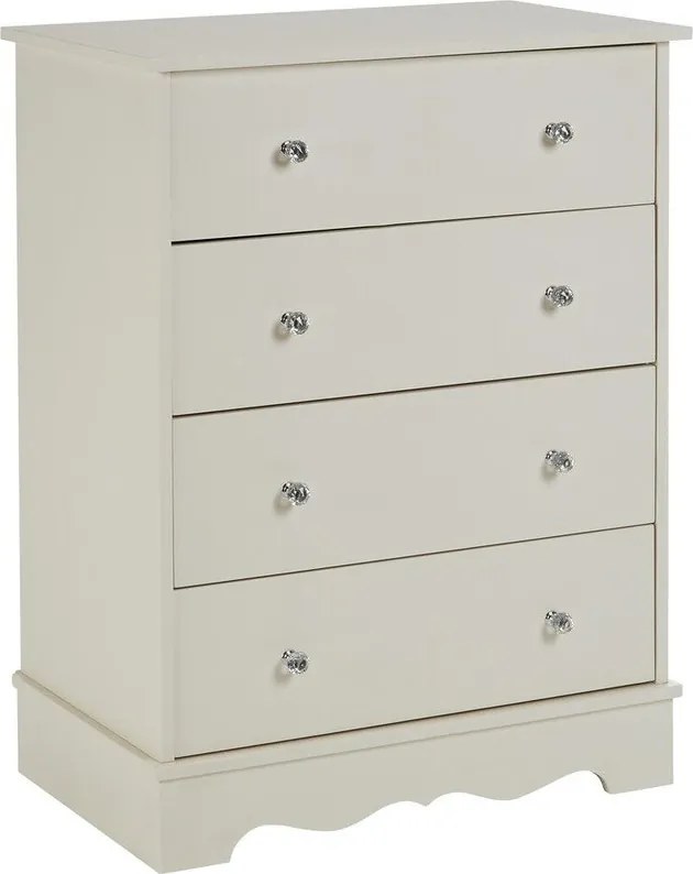 Скрин в цвят слонова кост 69x89x42 cm Emily – Premier Housewares
