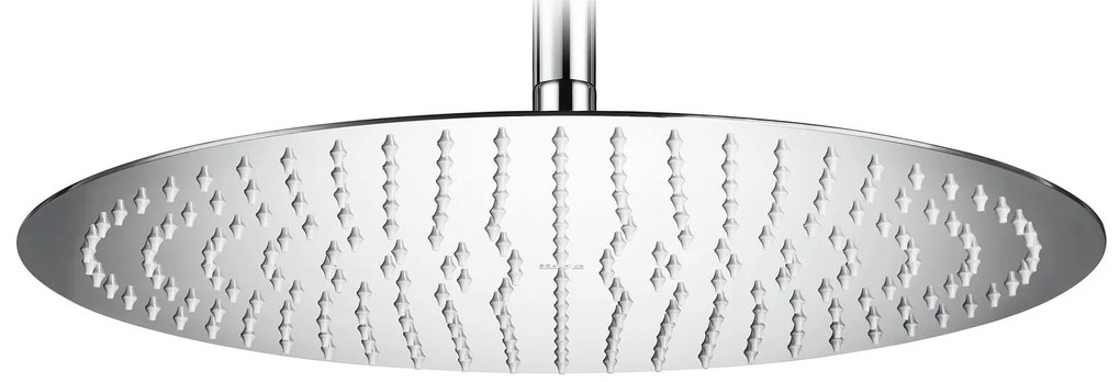 Душ глава A5B2650C00, Roca, за монтаж на стена или таван, ълтра тънка, хром, 40см