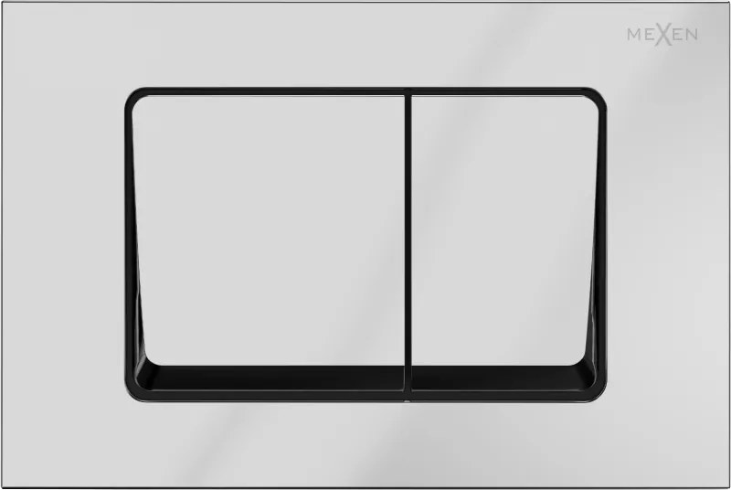 Mexen Fenix Air 10 XS пневматичен бутон за промиване, хром гланц - 6A1001