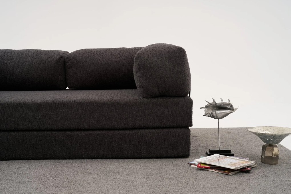 Ъглов диван Comfort, цвят Антрацит