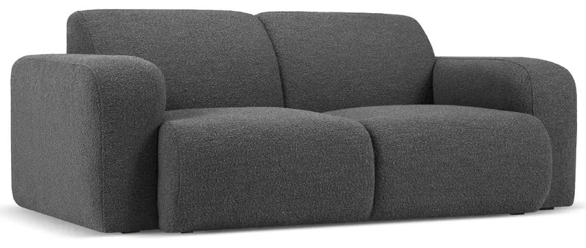 Тъмносив диван от плат букле 170 cm Molino - Micadoni Home