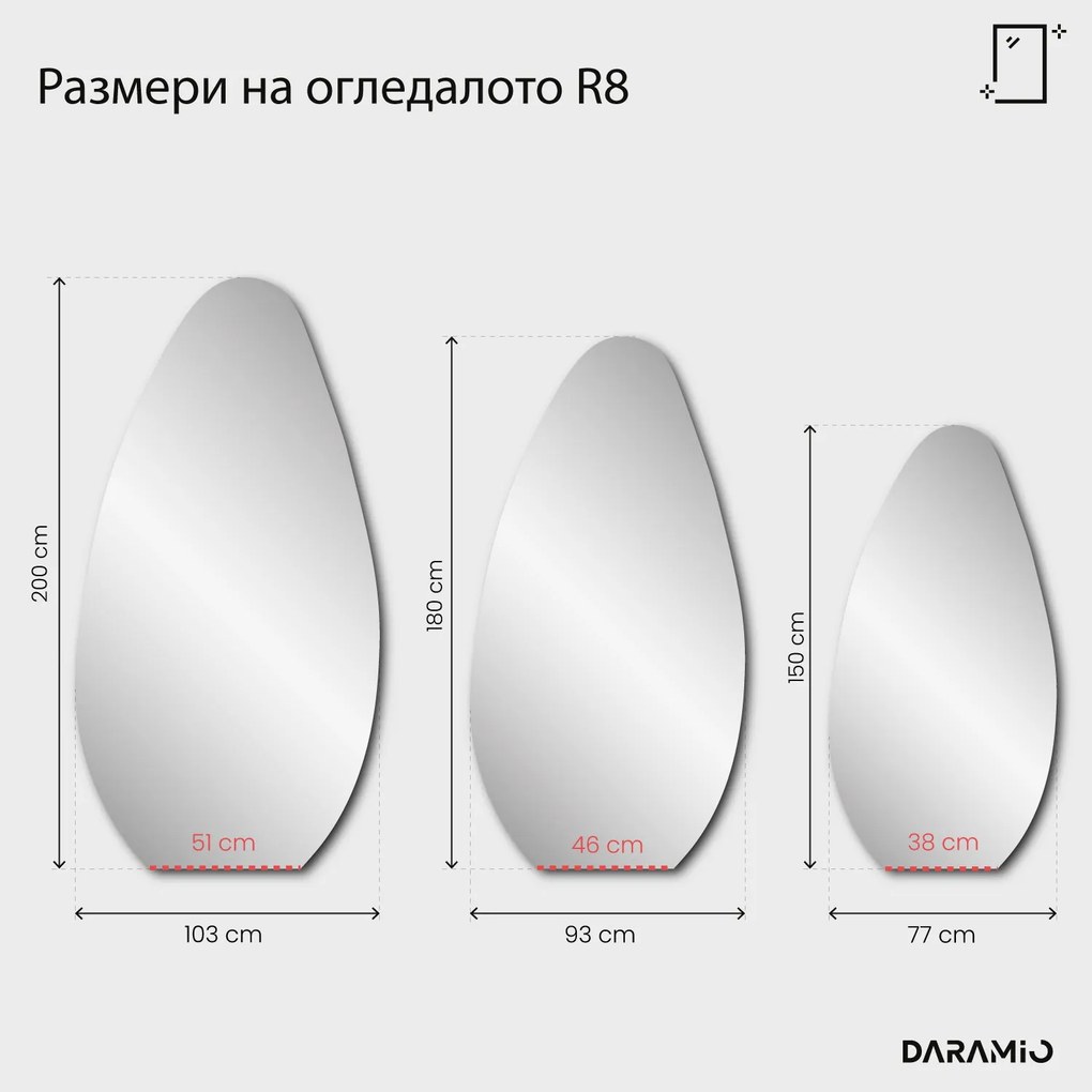 Огледало Pure R8