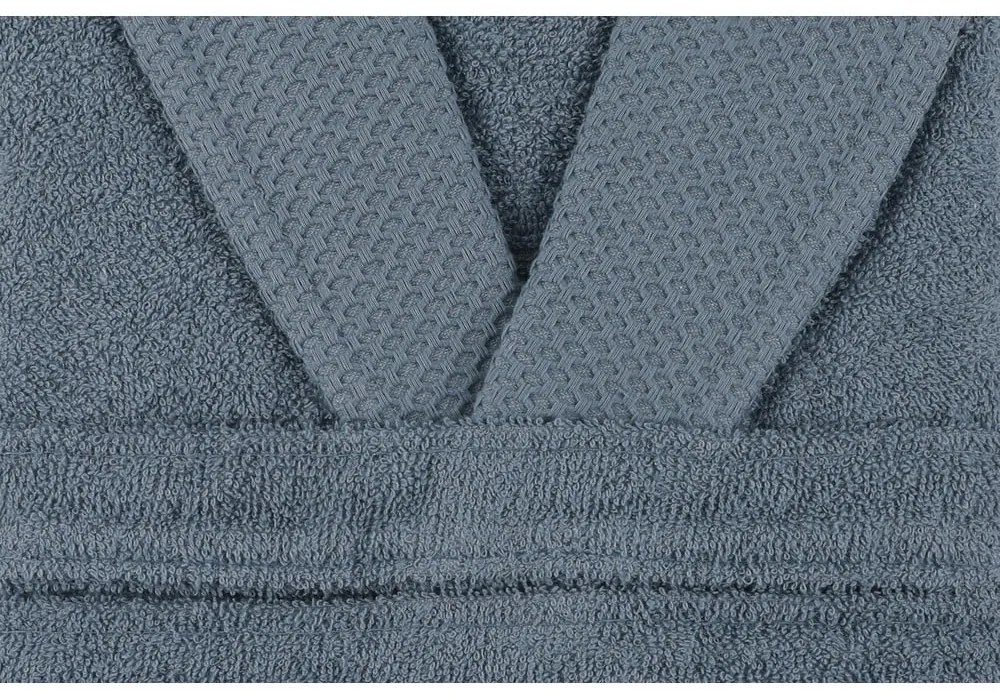 Син памучен халат размер XL Cappa - Foutastic