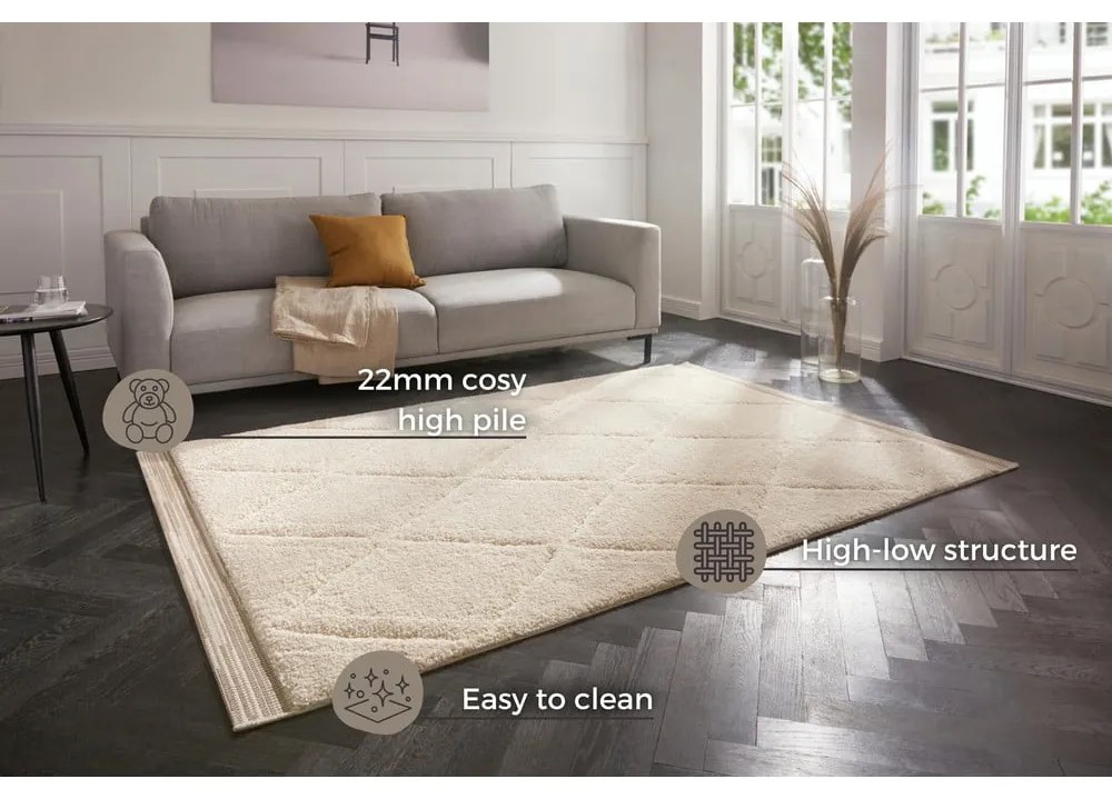Бежов килим , 200 x 290 cm Norwalk Colin - Mint Rugs