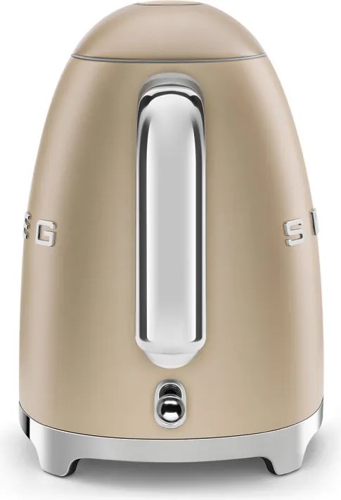 Електрическа кана SMEG KLF03CHMEU, 2400 W, 1.7 л, 360° основа, Матово покритие, Шампанско