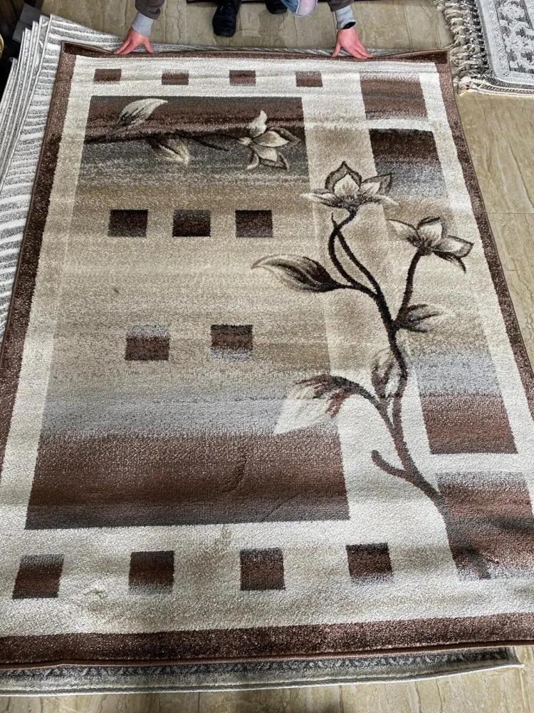 Висококачествен холен килим с шарка на цветя Ширина: 80 см | Дължина: 150 см