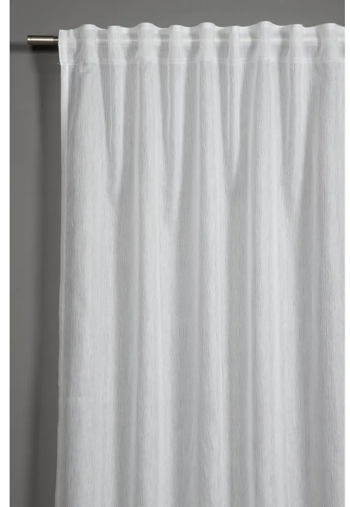Бяла завеса 245x140 cm Jacquard-Voile - Gardinia