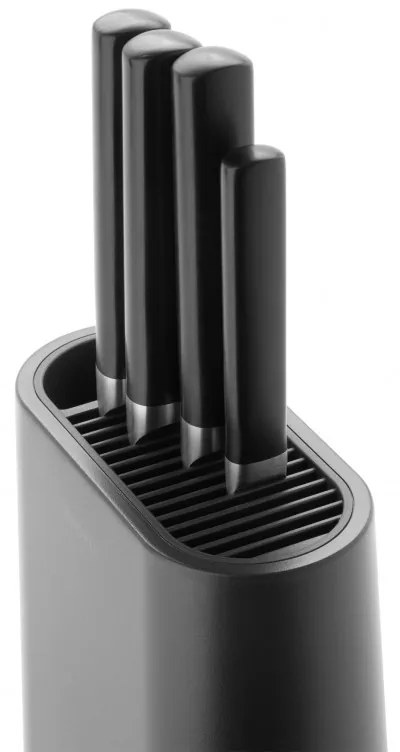 Поставка за ножове Brabantia 1004149, Държач за прибори, Неплъзгаща основа, Тъмносив