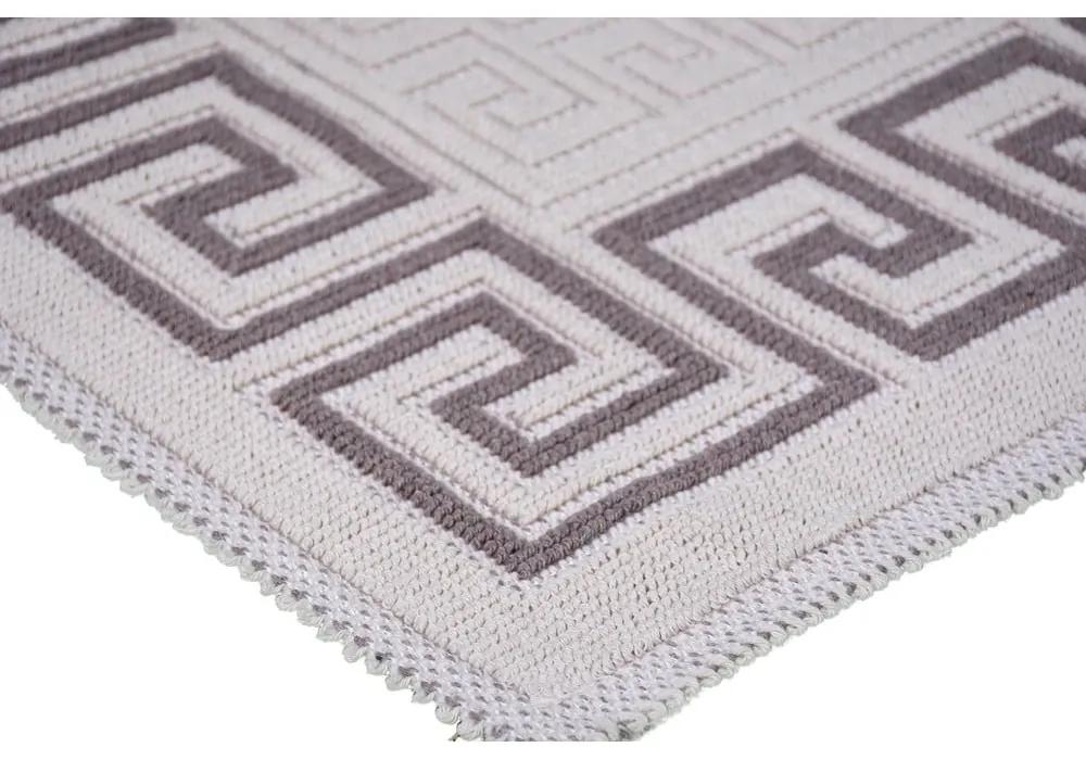 Сив и бежов памучен килим , 60 x 90 cm Versace - Vitaus
