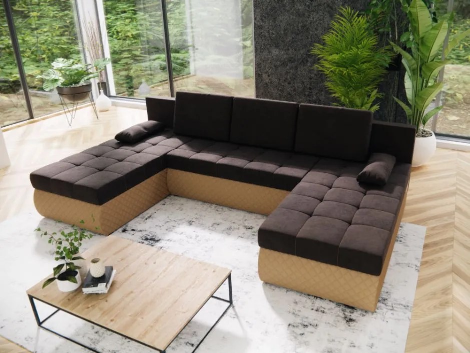 Ъглов диван Malaga-Kafe-Mpez