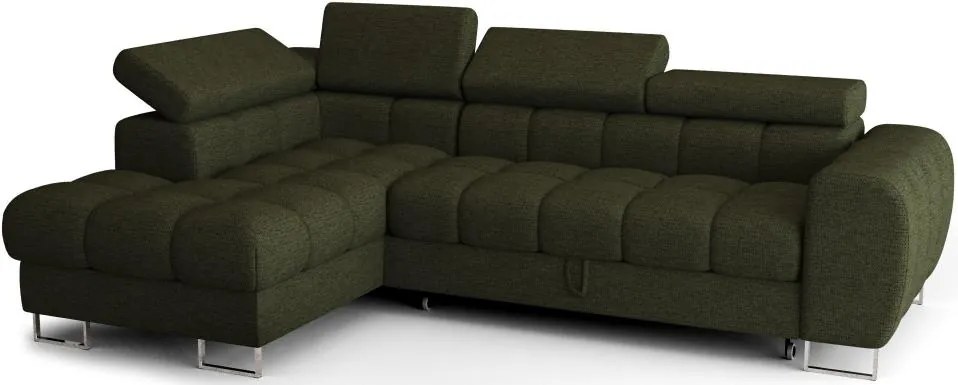 Ъглов диван Lordy mini-Зелен-ляв