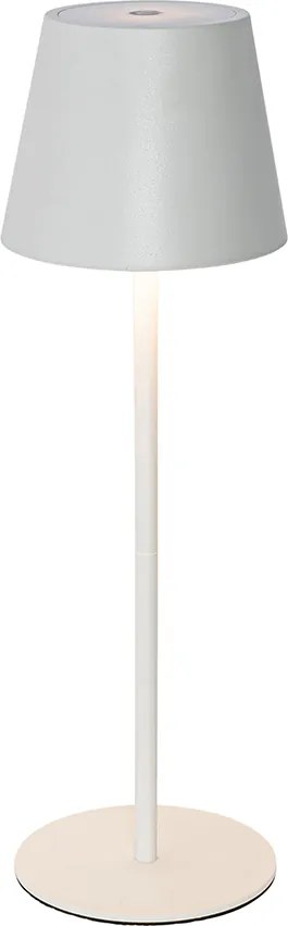 Настолна лампа бяла с димер и акумулаторна LED IP54 - Murdock