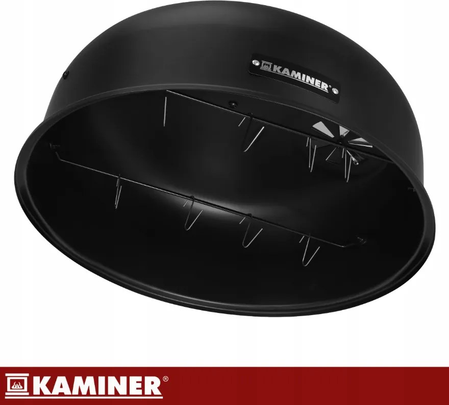 Градинска скара на дървени въглища с пушилня 3 в 1