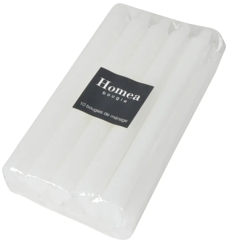Свещи в комплект от 10 броя с време на горене 7 часа – Homéa