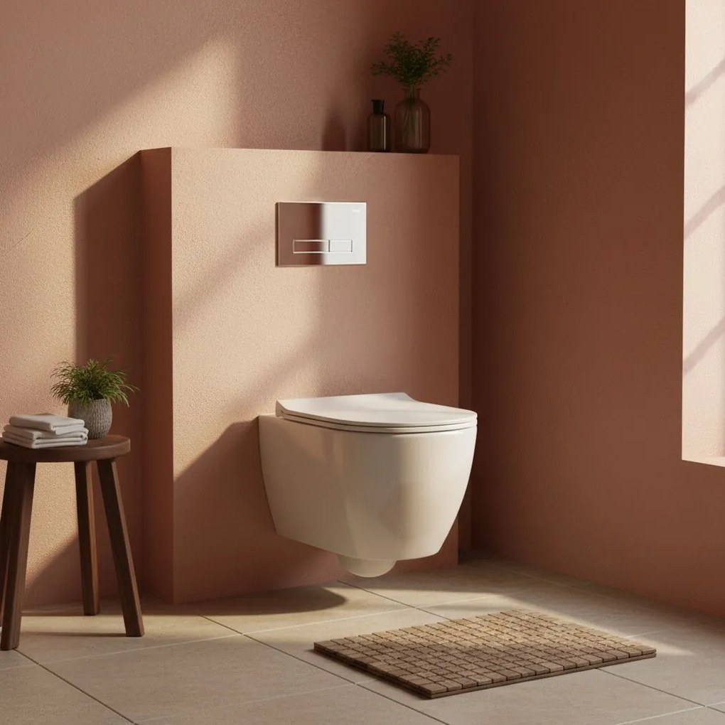 Бутон за тоалетна Rea HD K011A-Q Chrome