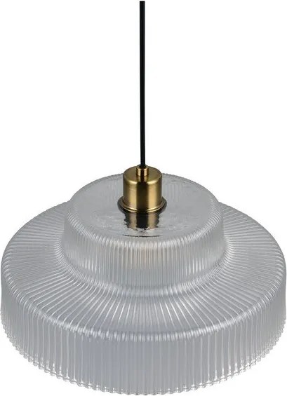 Висящо осветително тяло със стъклен абажур ø 35 cm Abella – Reality