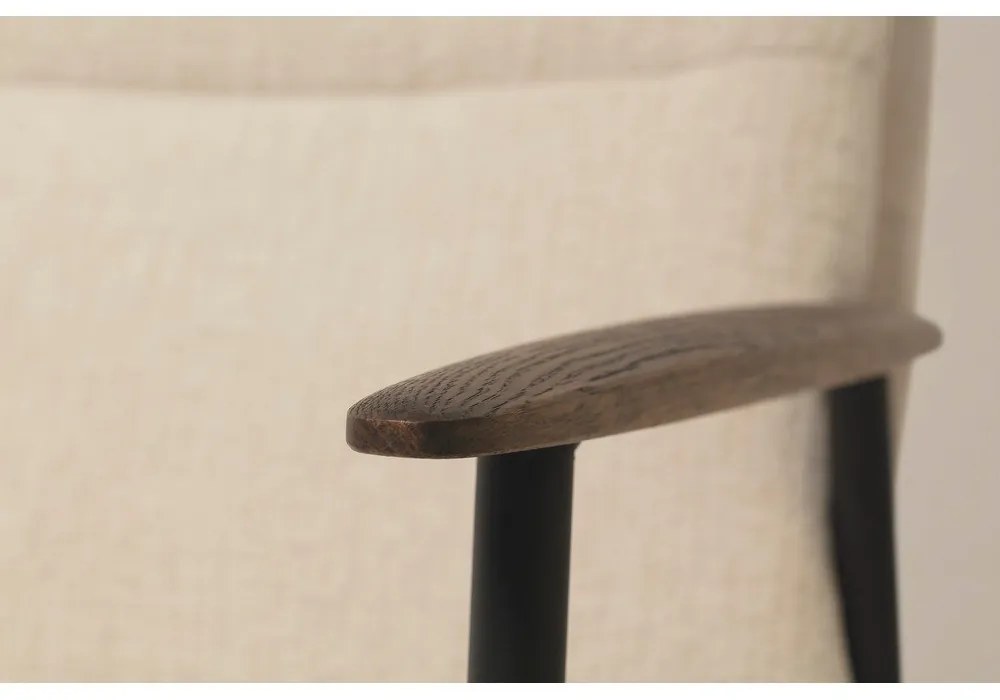 Бежово кресло Dunia – Marckeric