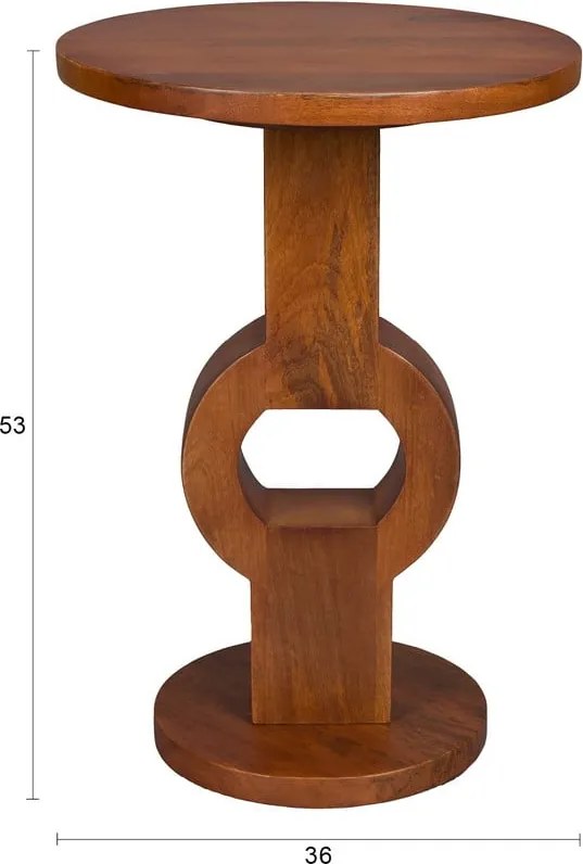 Кръгла странична масичка ø 36 cm Tondo – Dutchbone