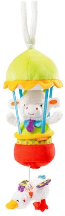 babyFEHN - Музикална играчка крава в балон Fluo Kiddos