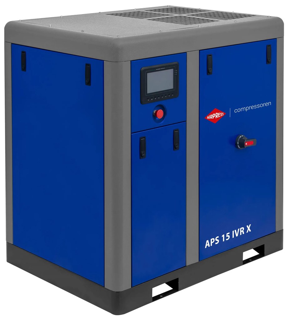 Винтов компресор APS 15 IVR X 10 bar 15 hp/11 kW 380-1500 l/min 369415-IVR