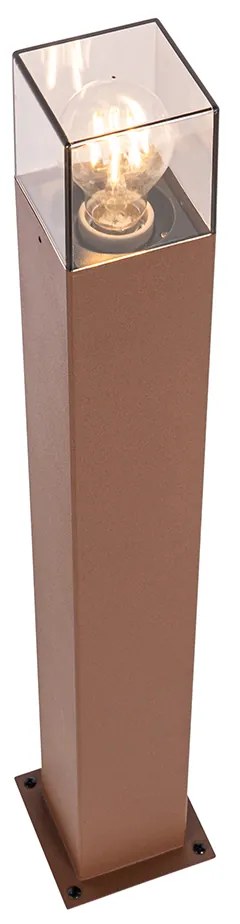 Индустриална подова лампа за външен монтаж ръждяво кафява 70 см IP44 - Denmark