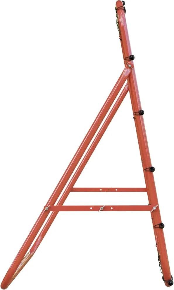 Регулируема рикошетна мрежа за футбол 96x80x96 см стомана и PE