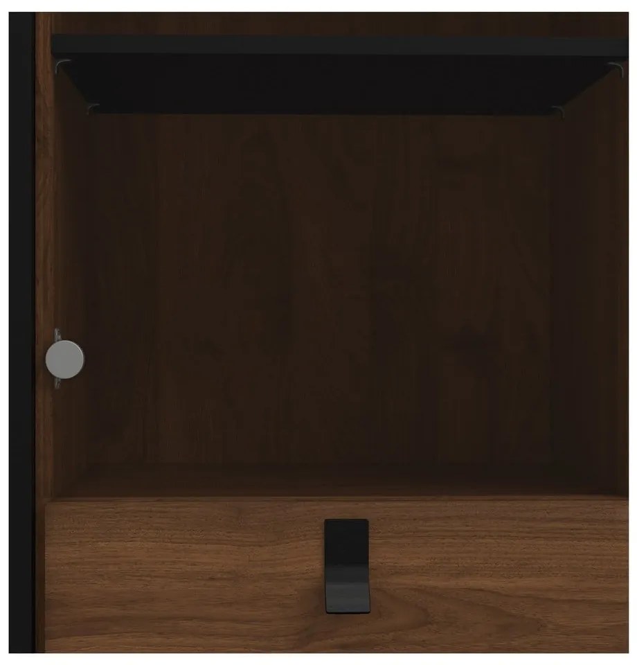 Черна витрина Ry - Tvilum