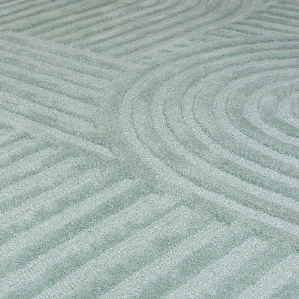 Тюркоазен вълнен килим , 120 x 170 cm Zen Garden - Flair Rugs