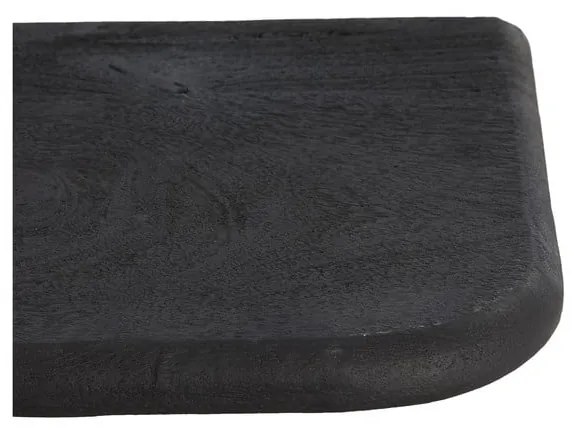 Черен стенен рафт от масивно манго 50 cm Tarontu – Light &amp; Living