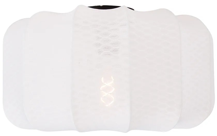 Japandi таванна лампа бяла 40 см - Madleine