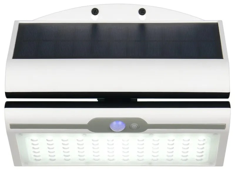 LED стенно външно осветително тяло със соларен панел (височина 18,5 cm) Macapa – Reality