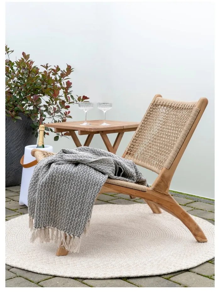 Бежов килим , ø 120 cm Menorca - House Nordic