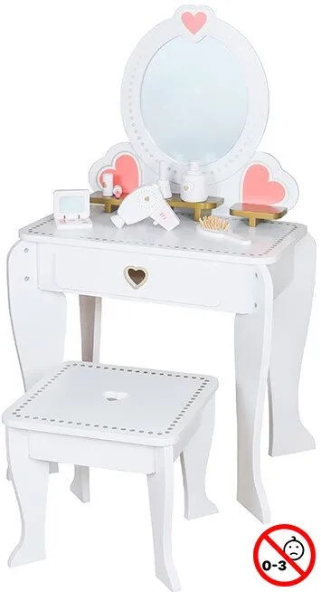 Детски скрин Joyland Wonder-Бял