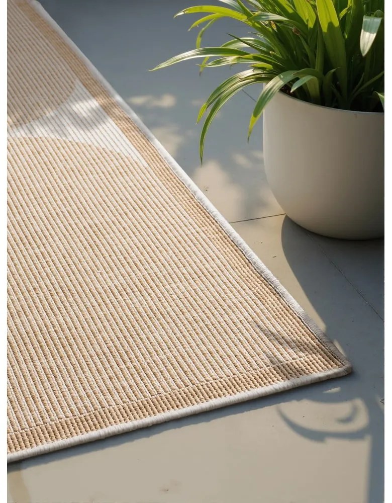 Килим за открито и закрито в цвят слонова кост и бежово 200x290 cm Duet Bowen – NORTHRUGS