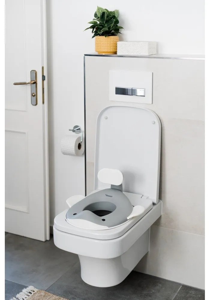 Тъмносива детска седалка за тоалетна Dark grey – Kindsgut