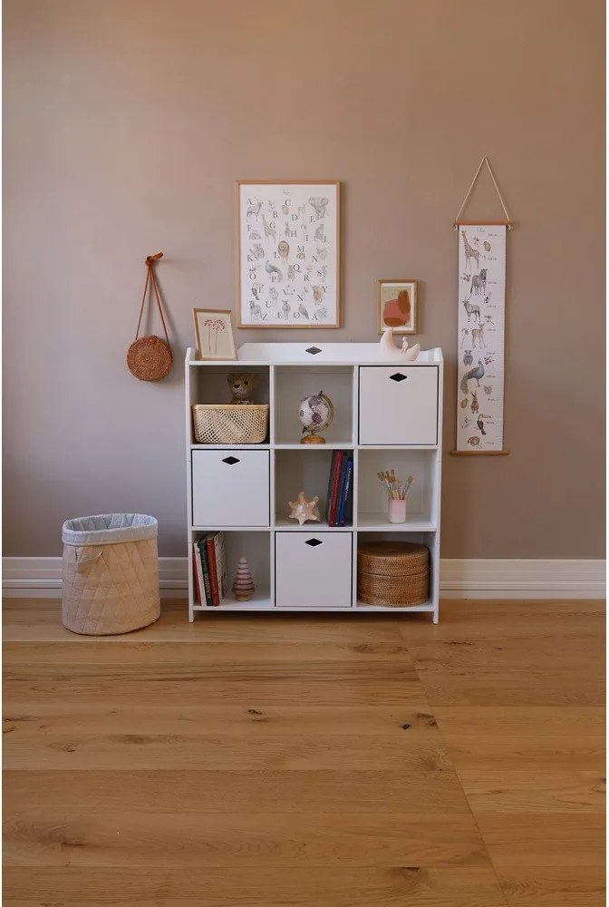 Бял детски скрин 99,5x37,5x32 cm Luca – Cam Cam Copenhagen