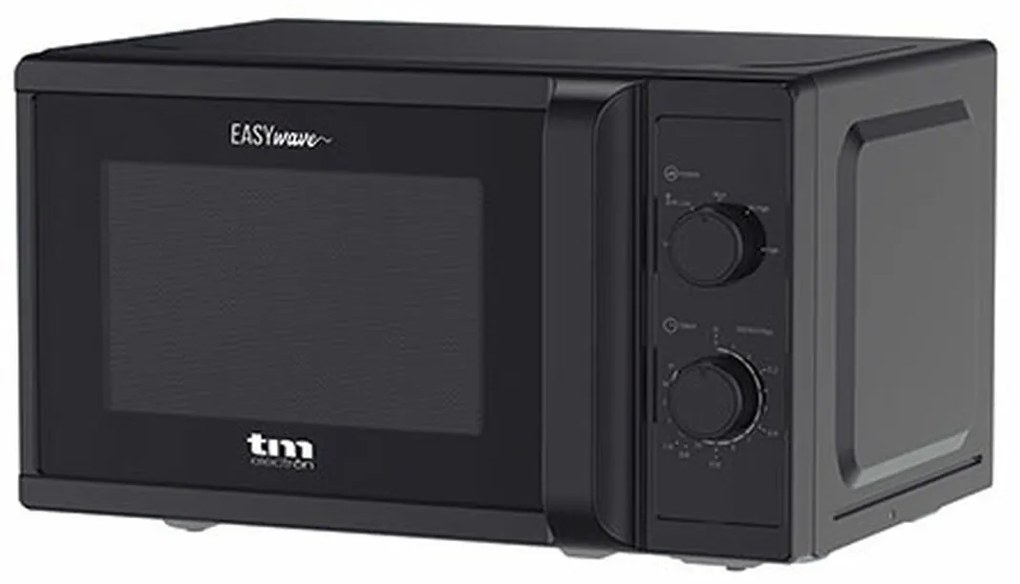 Микровълнова Фурна с Грил TM Electron Черен 700 W 20 L