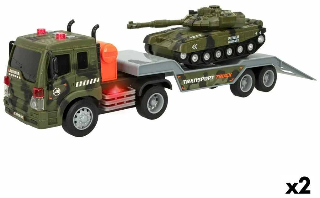 Камион Автомобилен Транспорт Speed &amp; Go 47,5 x 11,5 x 10 cm (2 броя)