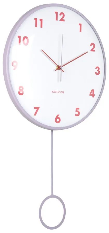 Стенен часовник с махало Cheeky Dome – Karlsson