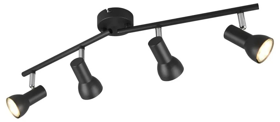 Черен прожектор ø 8 cm Cantar – Reality