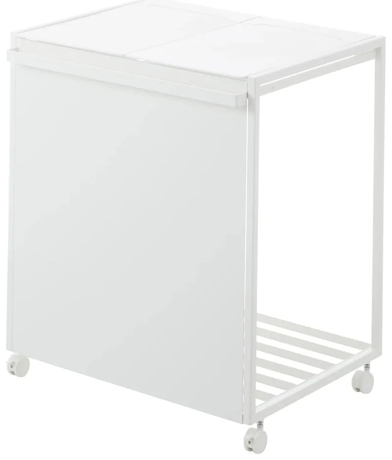 Бяло метално кошче за рециклиране Tower – YAMAZAKI