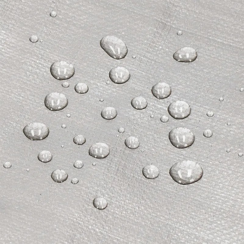 Покриваща мразоустойчива мушама със сребристо-кафяв цвят 5m x 6m