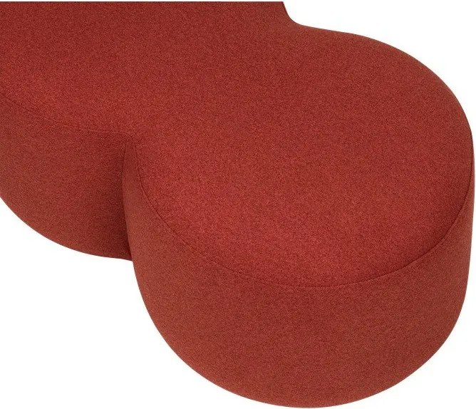 Червена табуретка Umbo – noo.ma