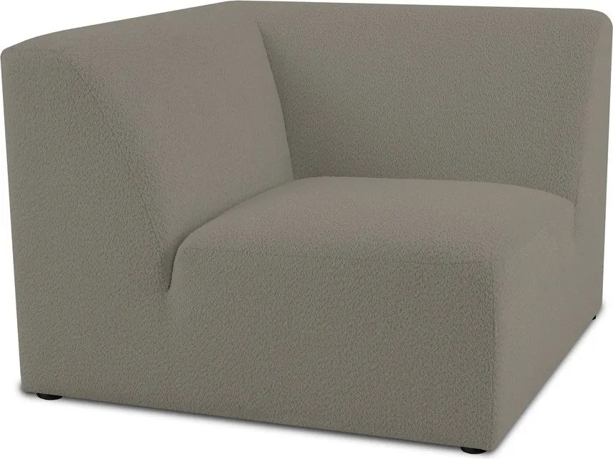 Светлокафяв модулен диван от букле (променлив) Roxy – Scandic