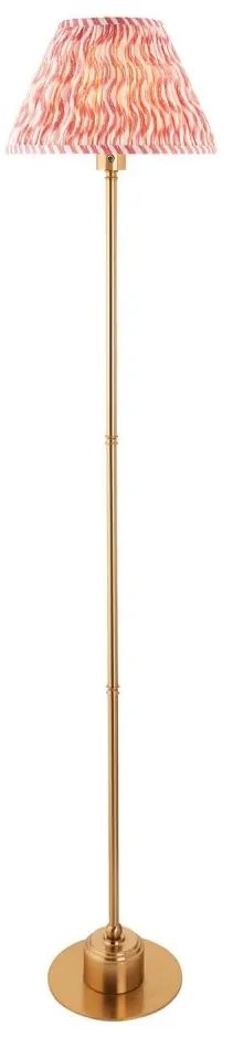 Endon 114786 - Димируема презареждаема подова лампа BURLEY LED/1,5W/5V месинг/розова