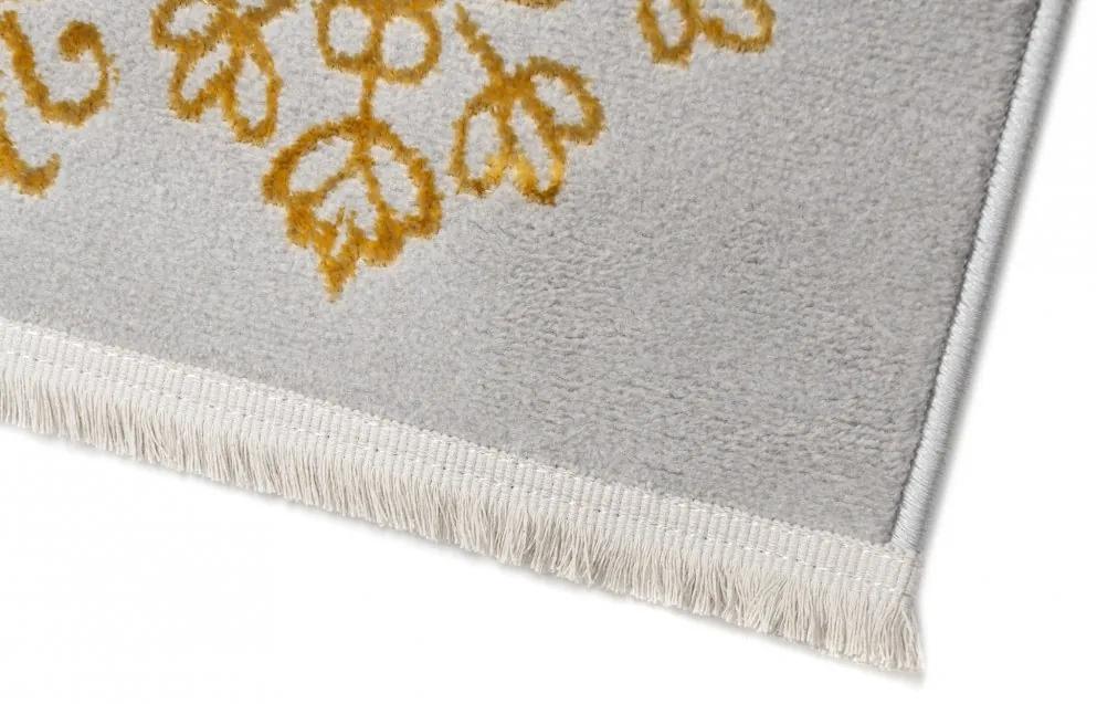 Модерен сив килим с ориенталски модел Ширина: 200 см | Дължина: 300 см