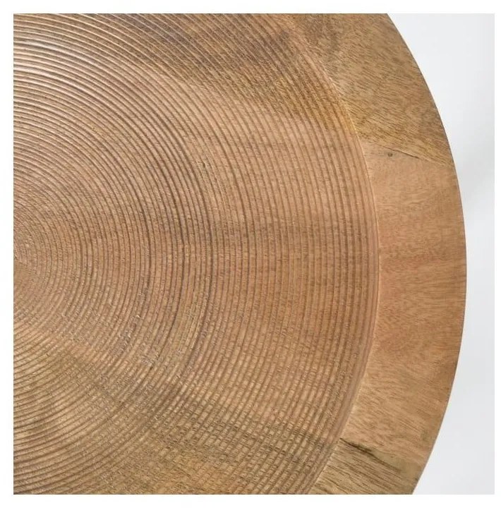 Масичка за кафе от мангово дърво Dendron, ⌀ 43 cm - Zuiver